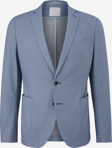 Coupe slim Veste de costume s.Oliver BLACK LABEL en bleu : devant