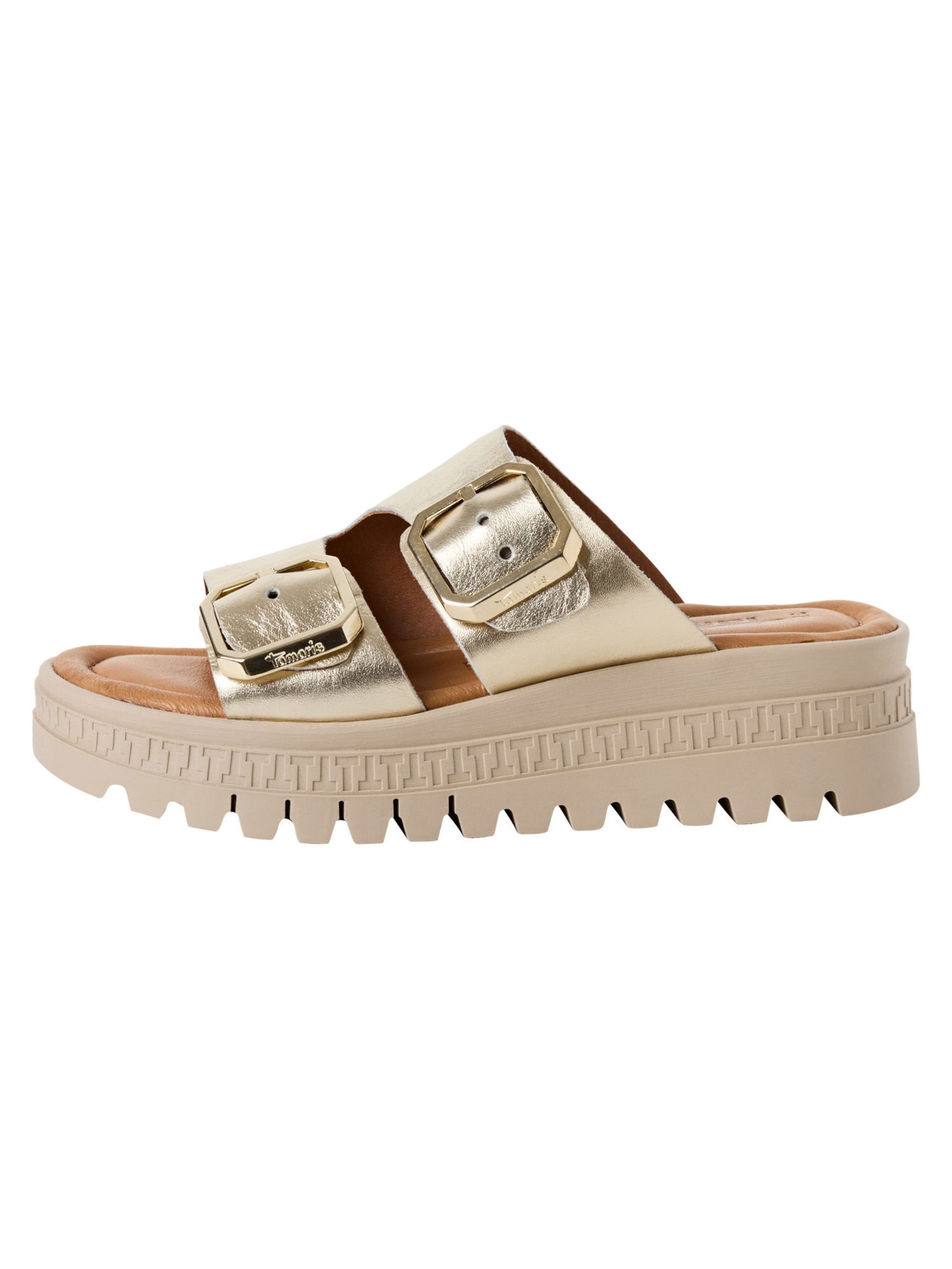 Tamaris - Zapatos abiertos en beige