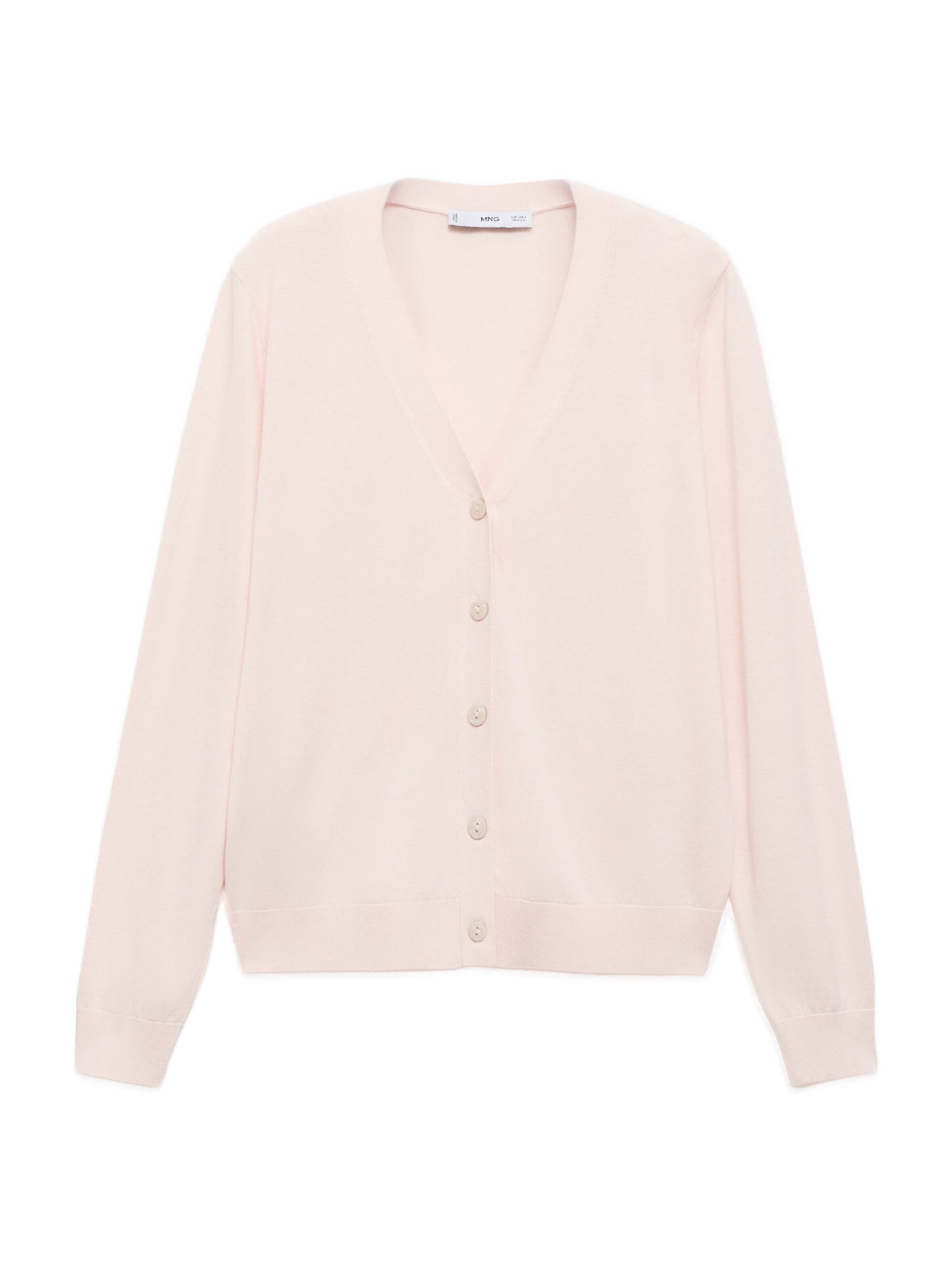 MANGO Cardigan 'LUKA' i pink: forside