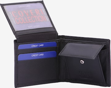 Enrico Coveri Portemonnee in Zwart: voorkant