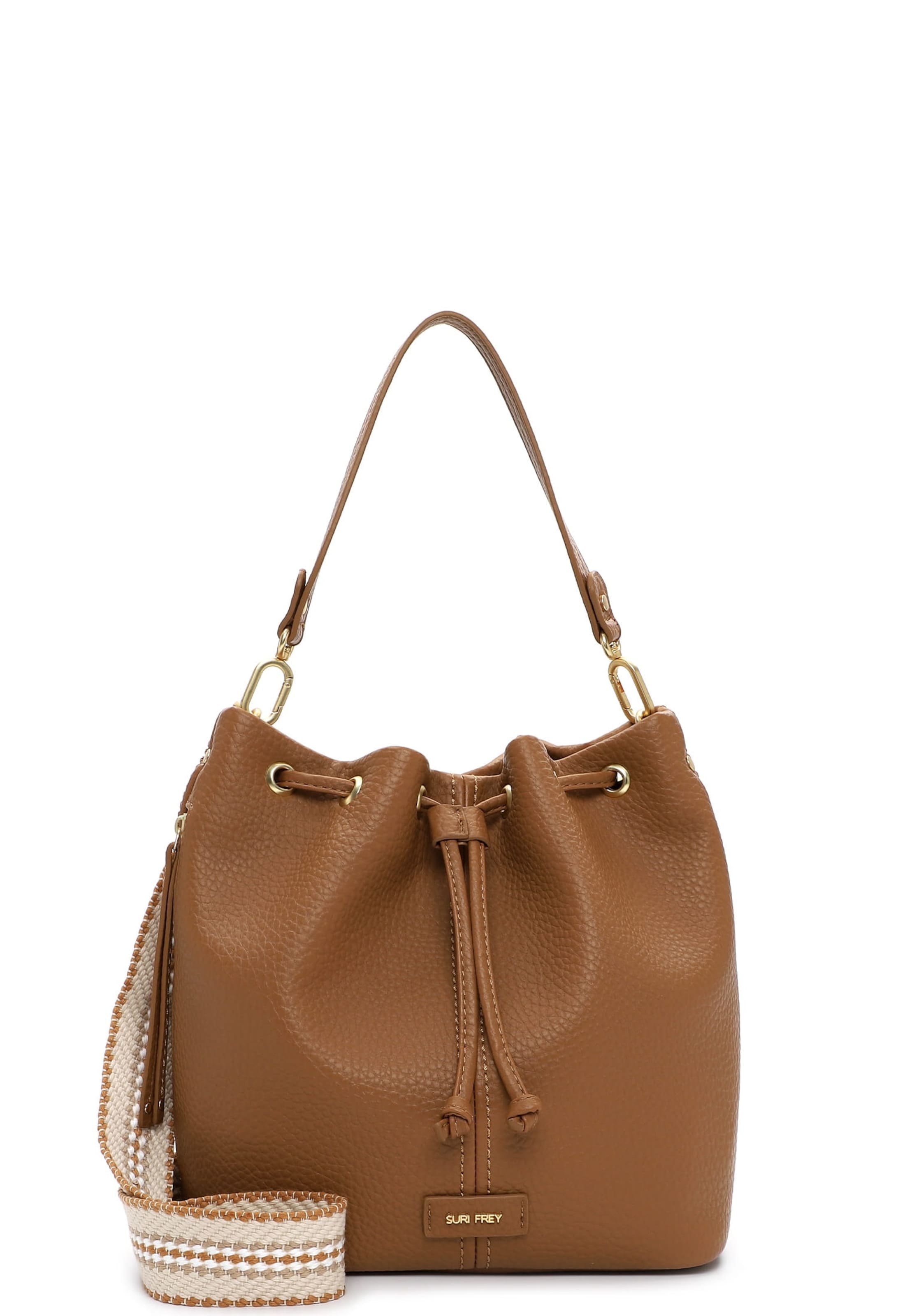 Suri Frey Pouch 'SFY Gray' in Brown: front