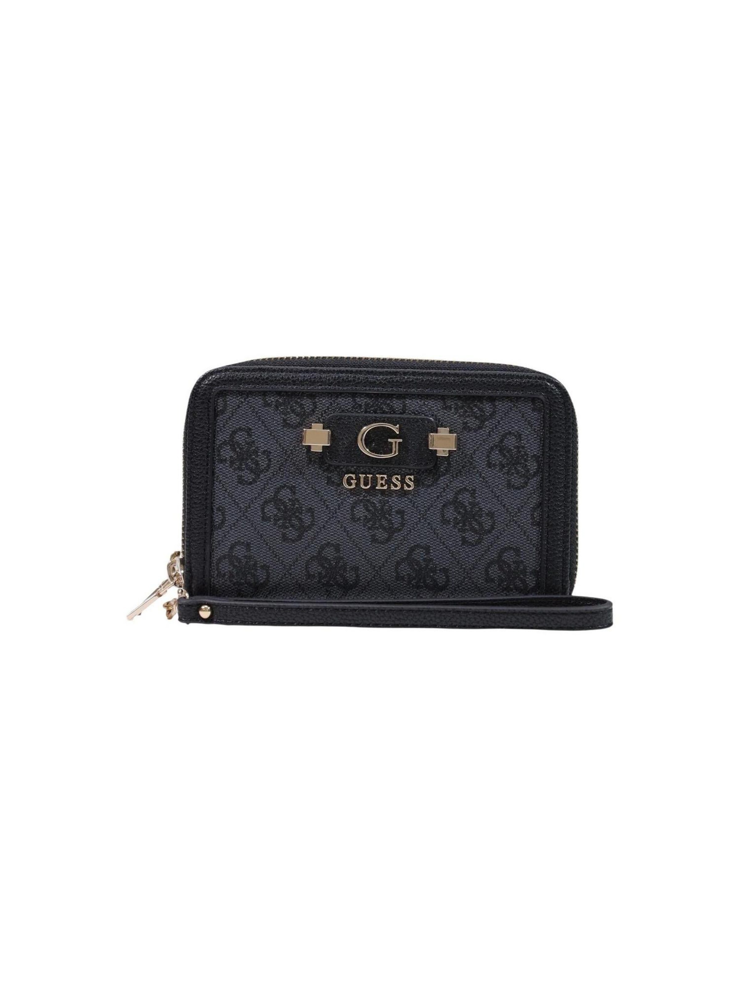 Portamonete 'COLEEN LOGO SML ZIP SWSG97 49164' in One Size GUESS di colore antracite, Visualizzazione prodotti