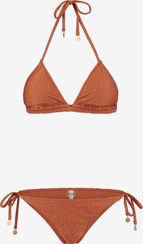 Triangle Bikini Shiwi en marron : devant