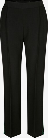 Regular Pantalon MIAMODA en noir : devant