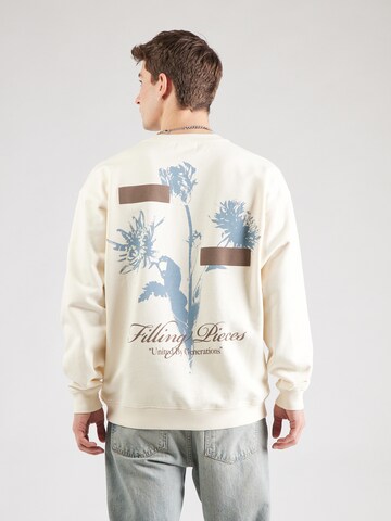 Filling Pieces Sweatshirt 'Gardener Antique' in White: front