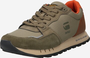 G-Star Footwear Sneaker 'Track II' in Grün: predná strana