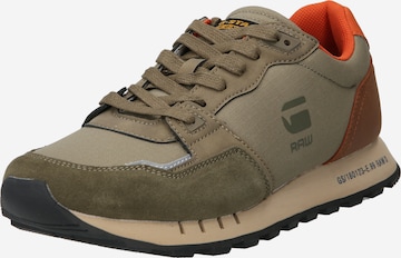 G-Star Footwear Sneakers 'Track II' in Green: front