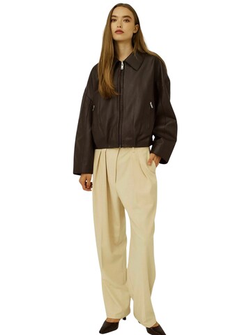 NORR Normální Kalhoty ' Kamin ' – žlutá