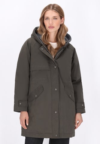 DreiMaster Vintage Tussenparka 'Vintage' in Groen: voorkant