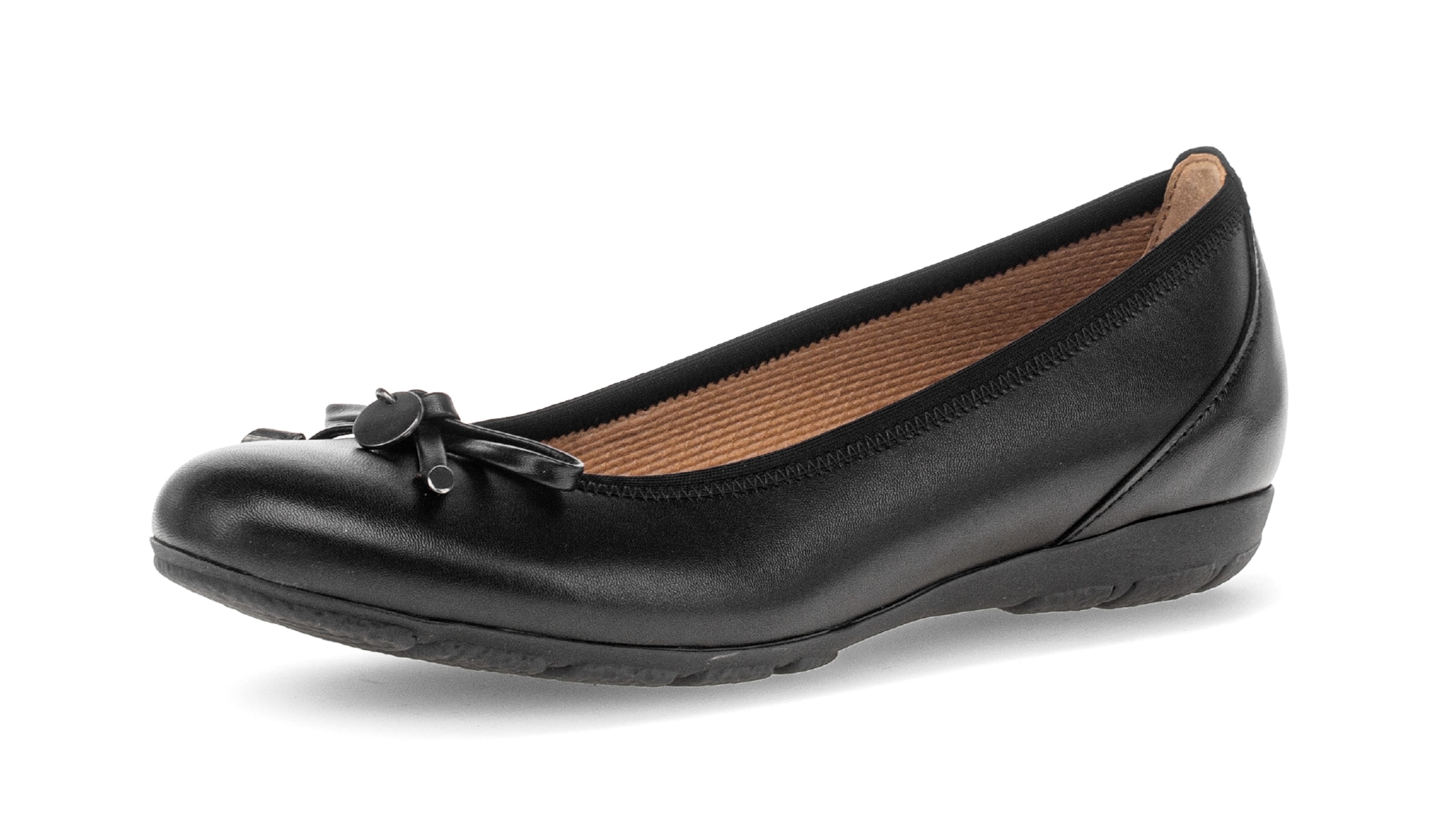GABOR Ballerina in Schwarz: Vorderseite