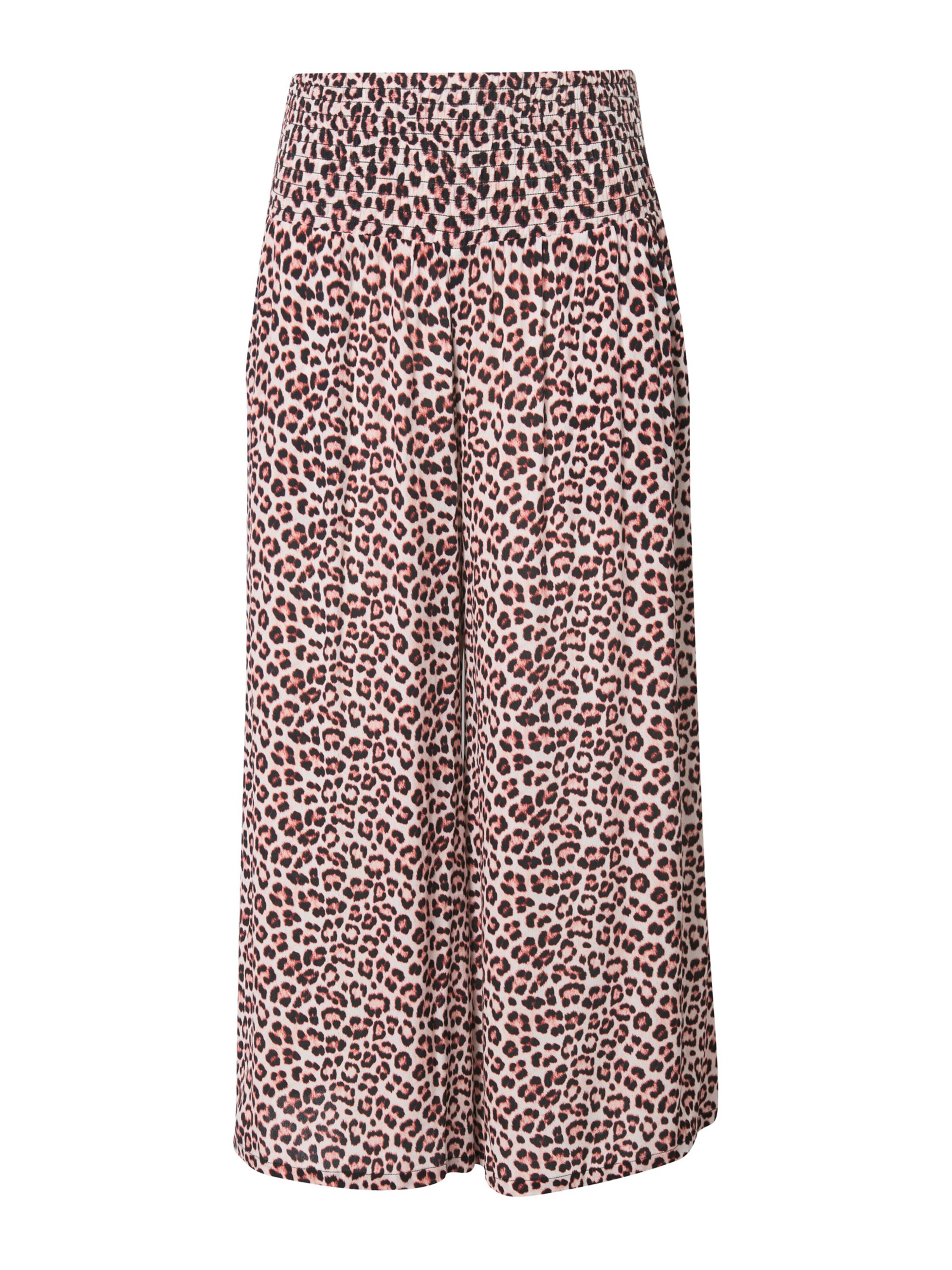 Ulla Popken Wide Leg Hose in Weiß: Vorderseite