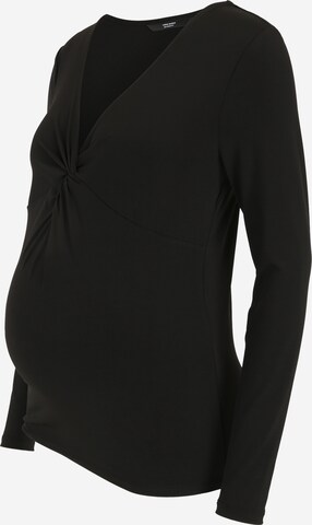 Vero Moda Maternity Μπλουζάκι 'HEVI' σε μαύρο: μπροστά