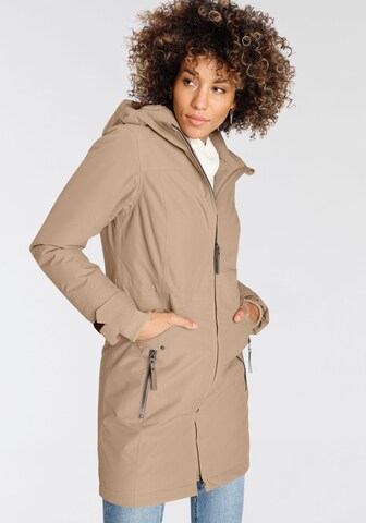 POLARINO Outdoorjacke in Beige