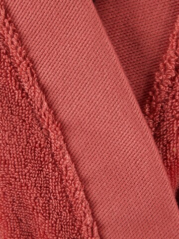 LACOSTE Bademantel lang 'LDEFILE'‌‌‌‌‌‌‌‌‌‌ in Rot