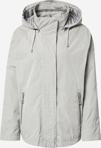 Amber & June Between-season jacket in Grey: front