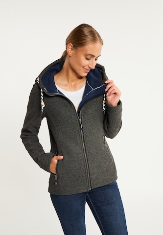 Schmuddelwedda Fleece jacket in Grey: front