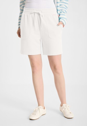 Frieda & Freddies NY Regular Pants in White: front