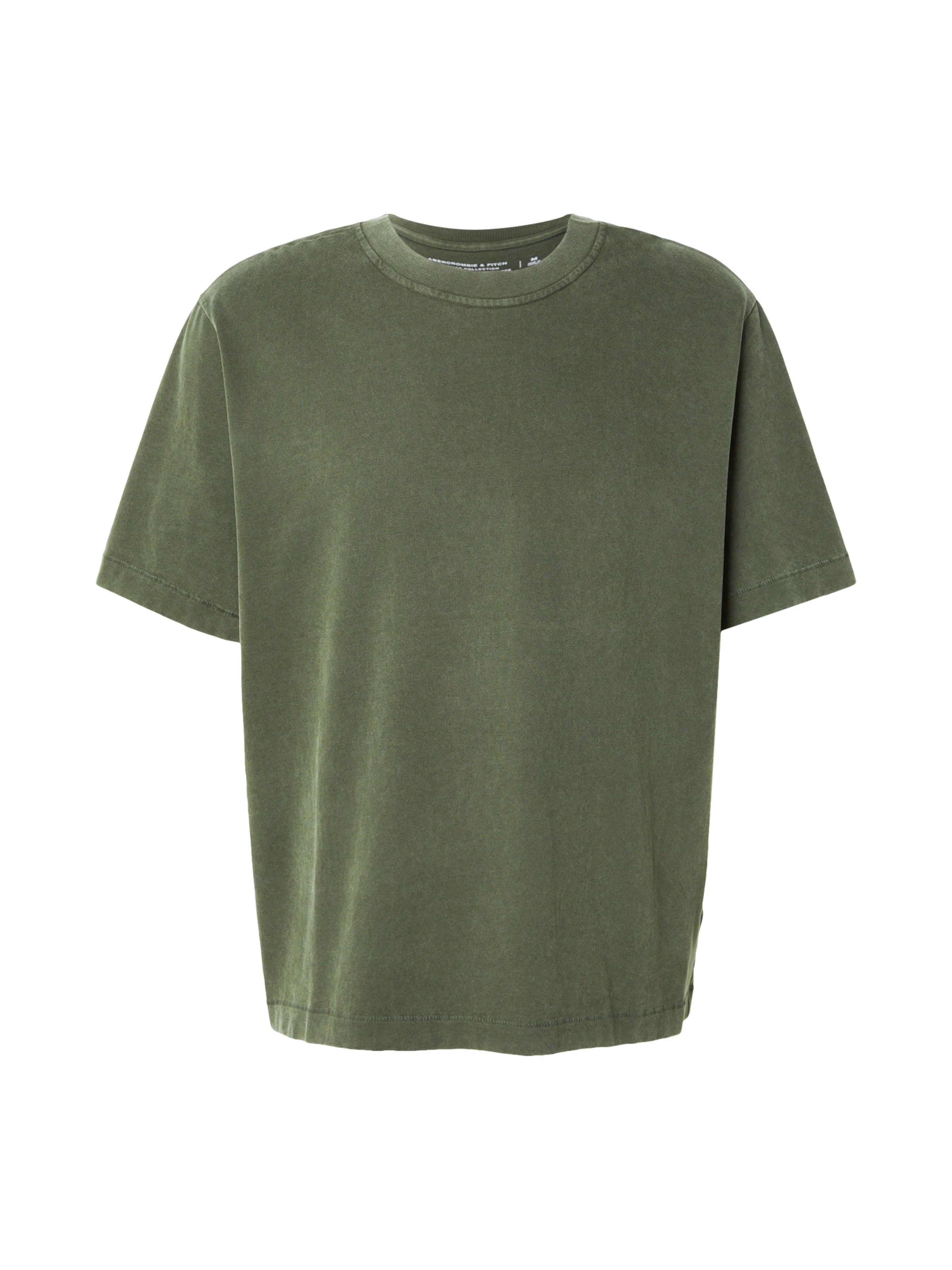 Abercrombie & Fitch Tričko - Zelená: predná strana