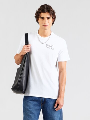 Calvin Klein Jeans Paita värissä valkoinen: etupuoli