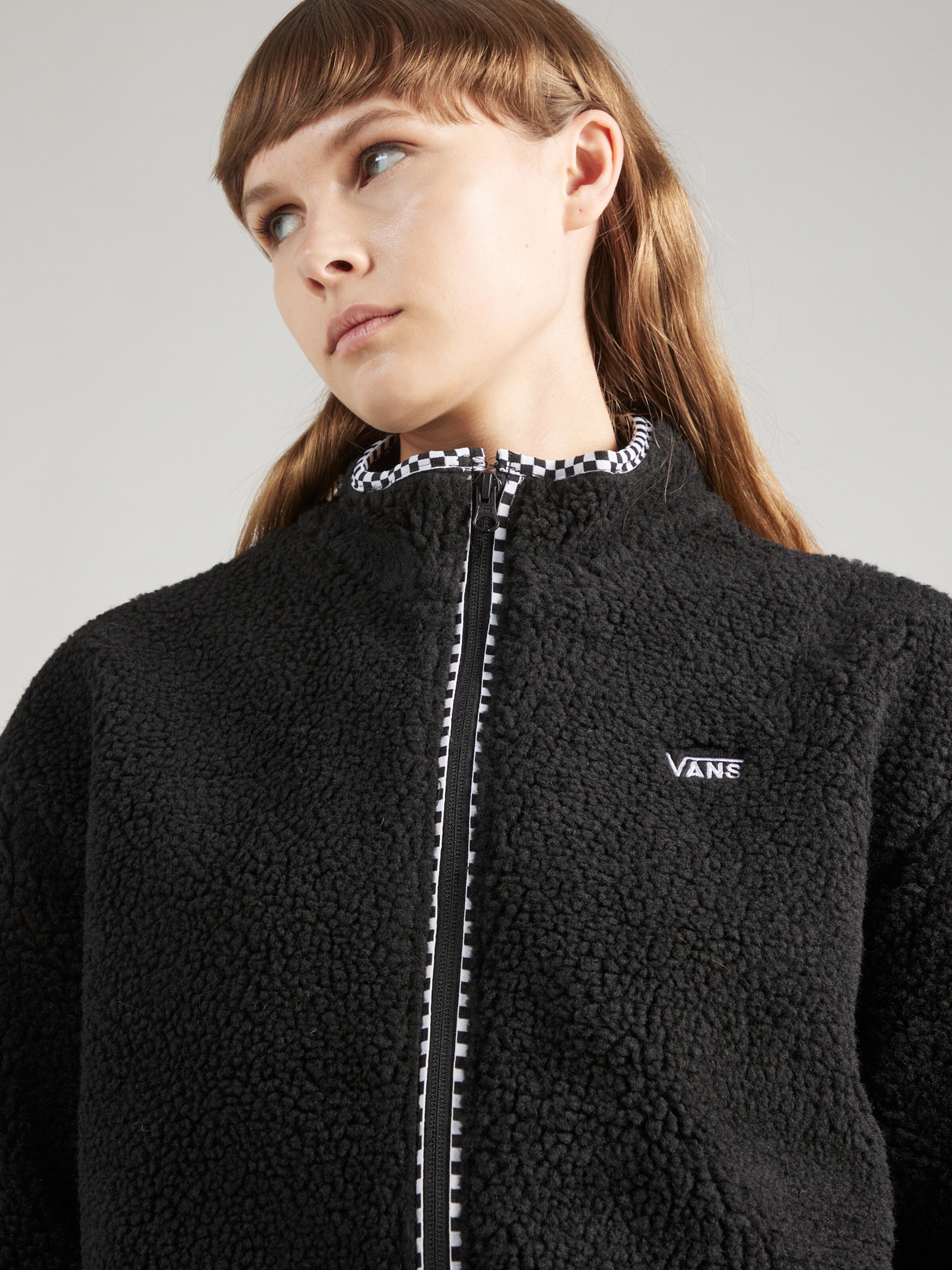 Veste en polaire VANS en Noir ABOUT YOU