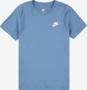 Nike Sportswear Shirt 'FUTURA' in Blue: front