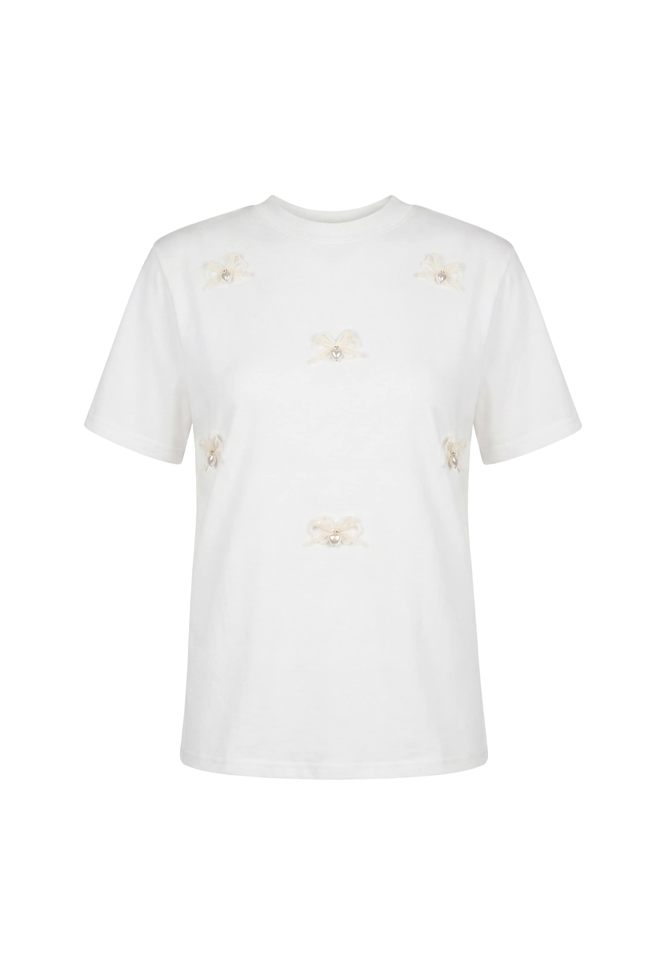 MYMO - Camiseta 'Pop' en blanco: frente