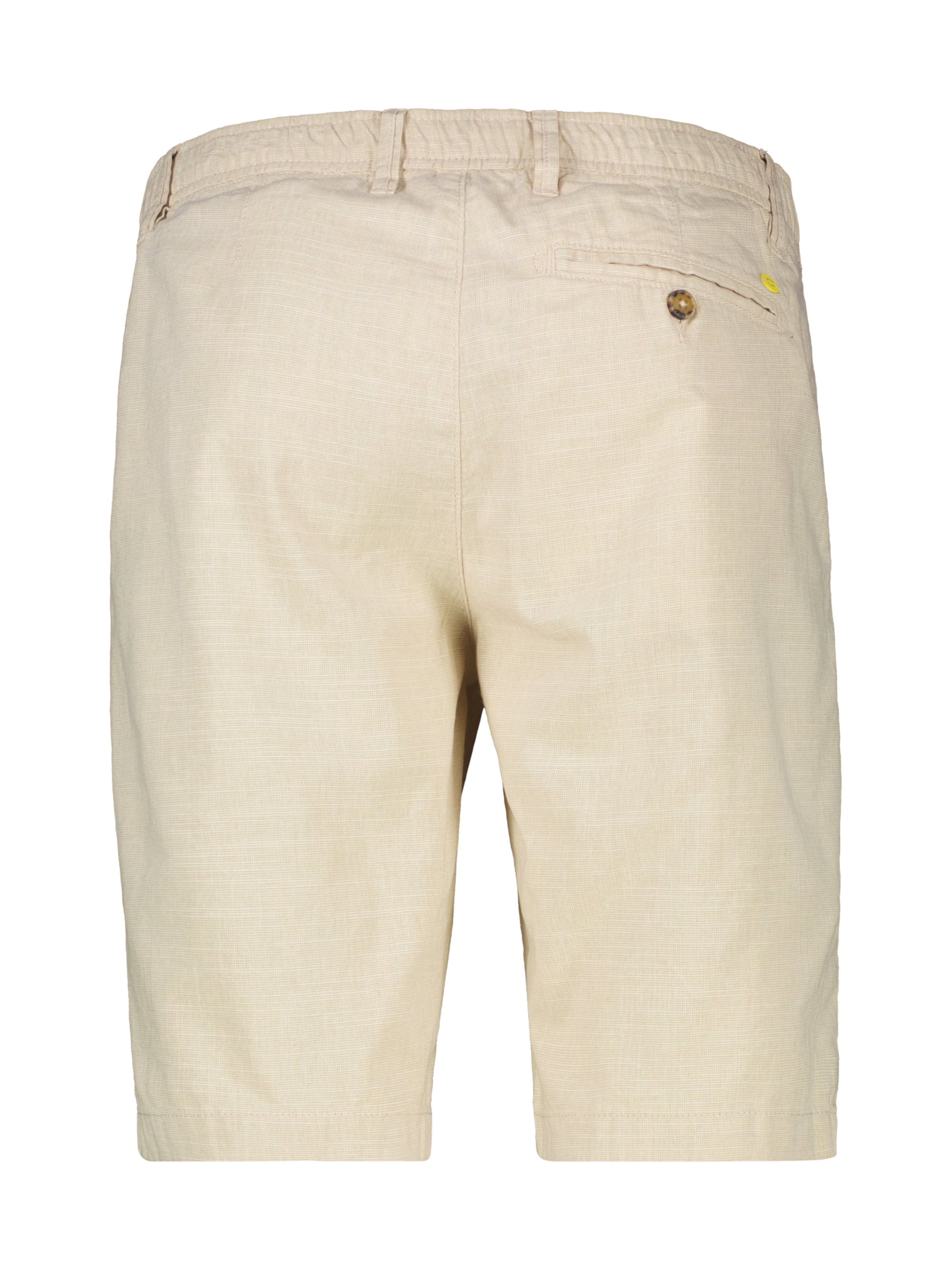 LERROS Regular Sommerliche Chino-Shorts aus reiner Baumwolle mit Tunnelzug in Beige