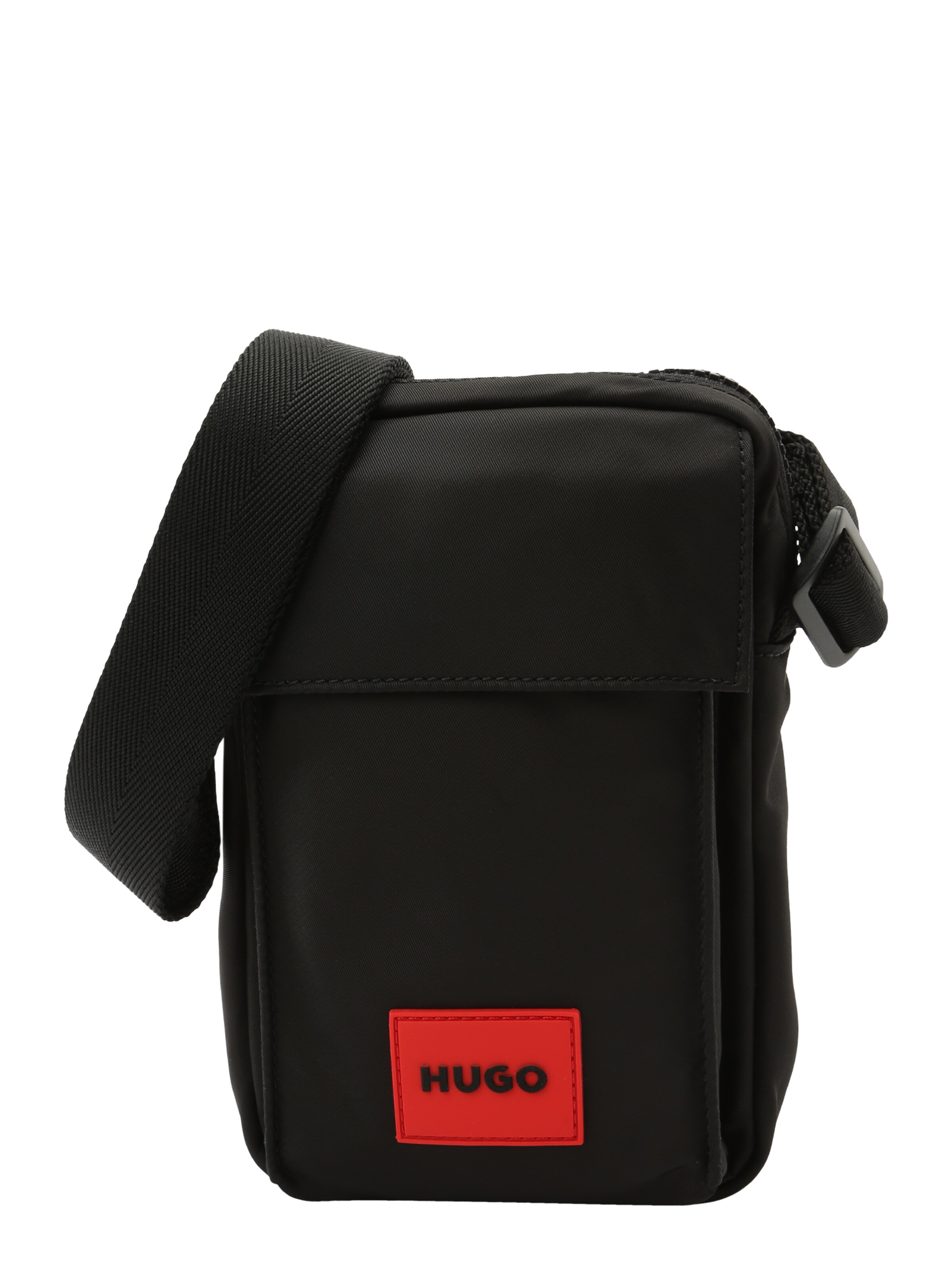 HUGO Τσάντα ώμου 'Ethon' σε μαύρο: μπροστά
