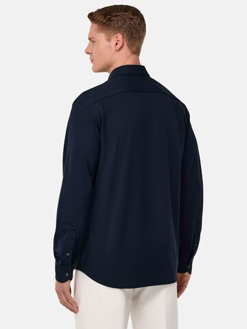 Boggi Milano Regular Fit Skjorte 'B Tech' i blå
