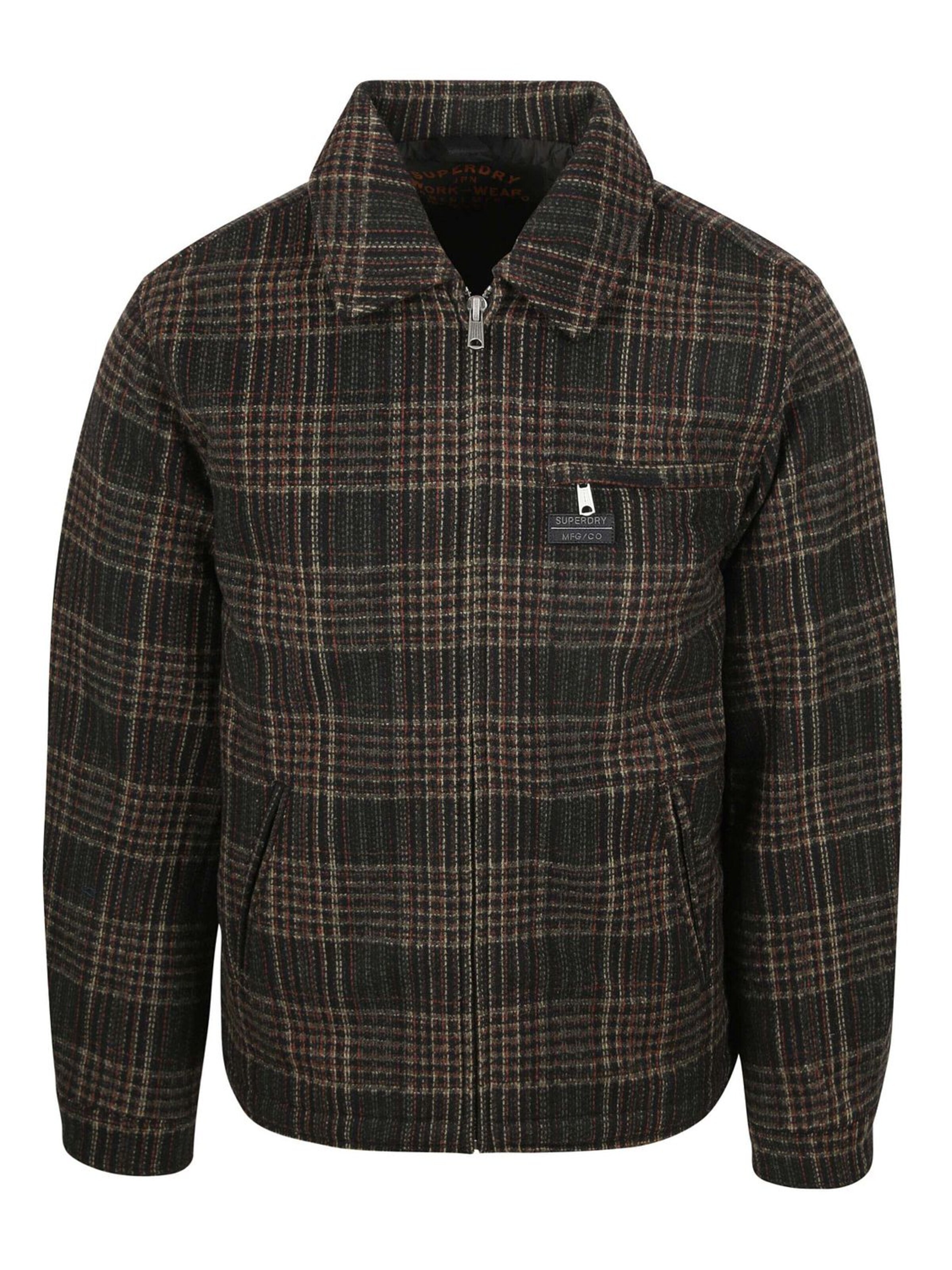 Superdry Knit cardigan in Brown: front