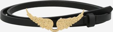 Ceinture Zadig & Voltaire en noir : devant