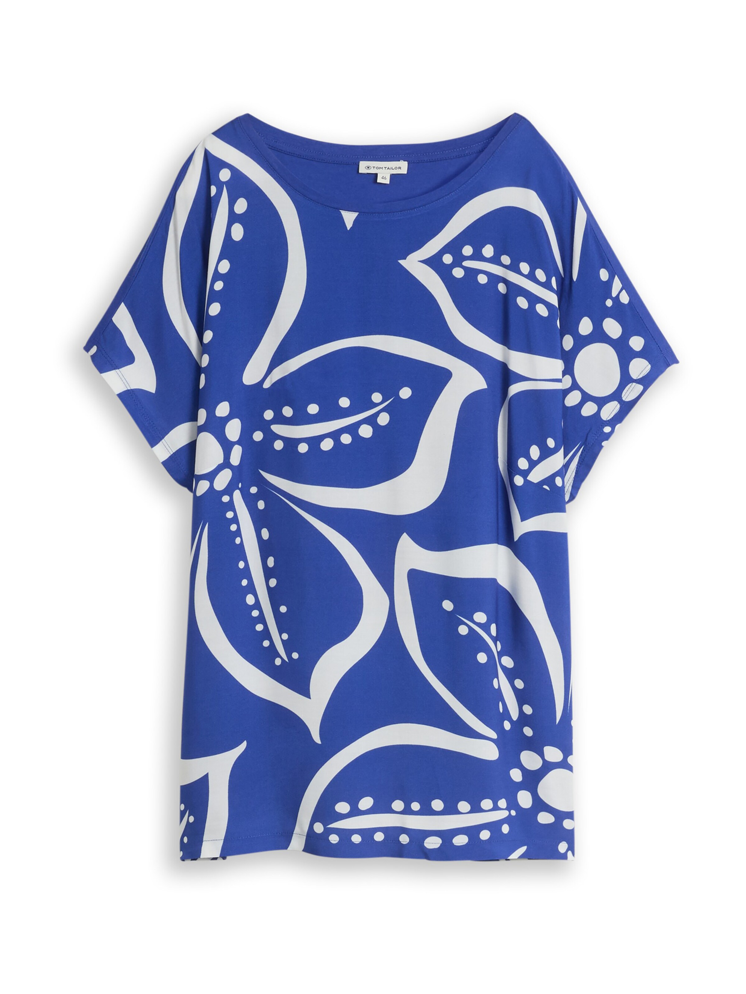 Maglietta di Tom Tailor Women + in blu: frontale