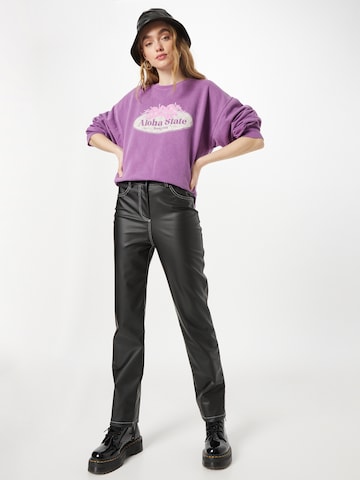 Nasty Gal Sweatshirt in Purple