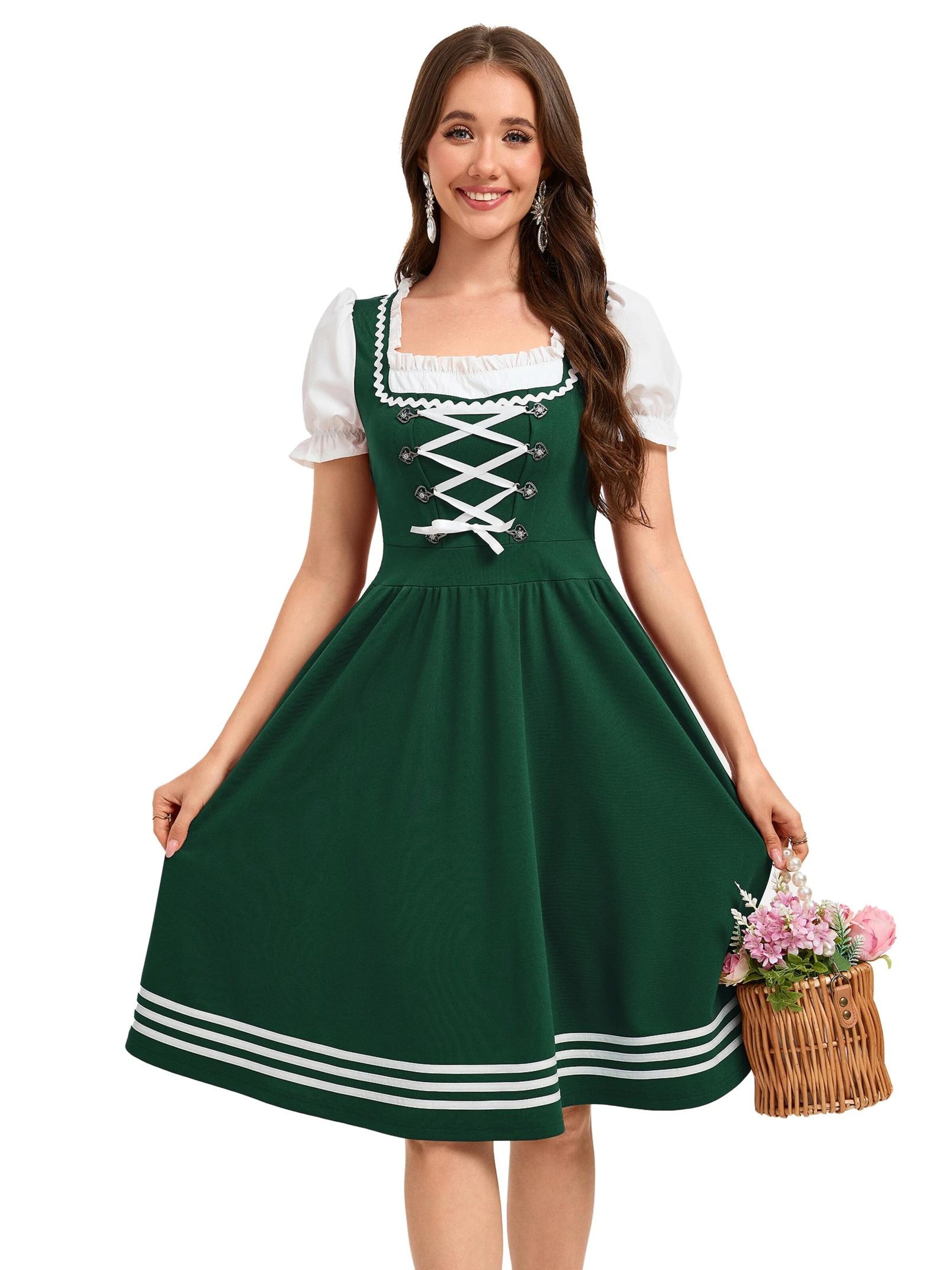 Yesfashion Dirndl‌‌ in Grün