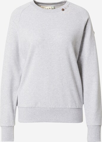 Ragwear - Sweatshirt 'FLORA' em cinzento: frente