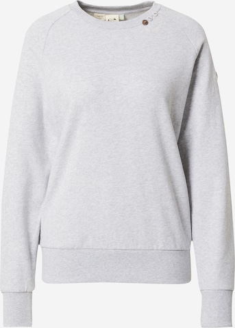 Ragwear Sweatshirt 'FLORA' in Grey: front