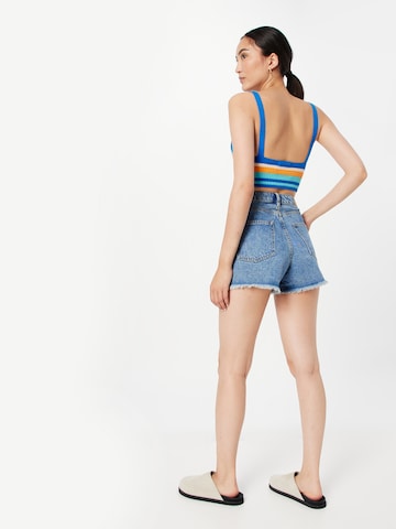 Monki Loosefit Shorts in Blau