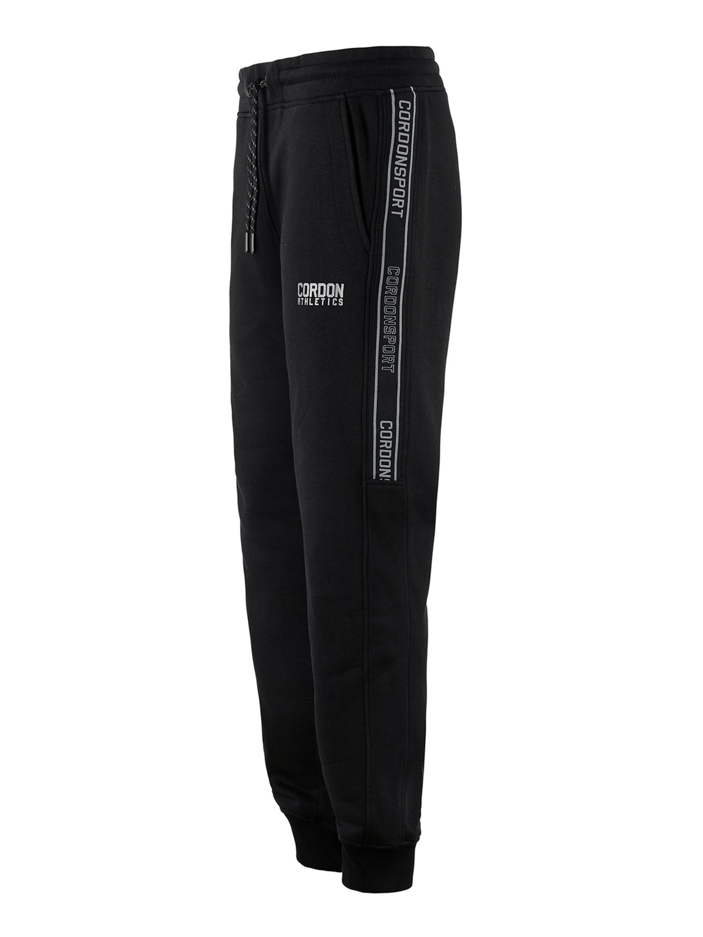 Cordon Sport Regular Workout Pants 'King' in Black