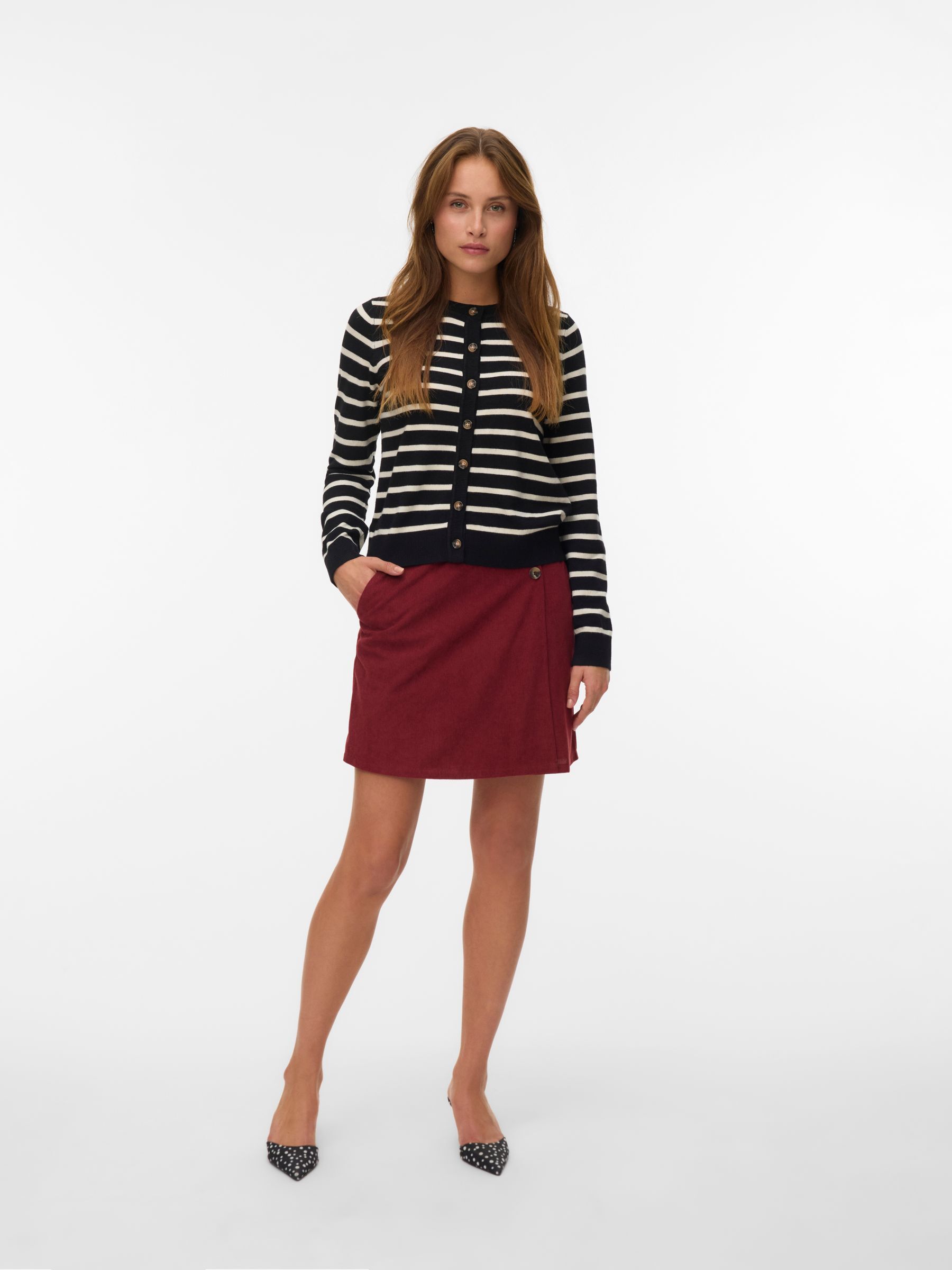 VERO MODA - Falda 'VMElly' en rojo