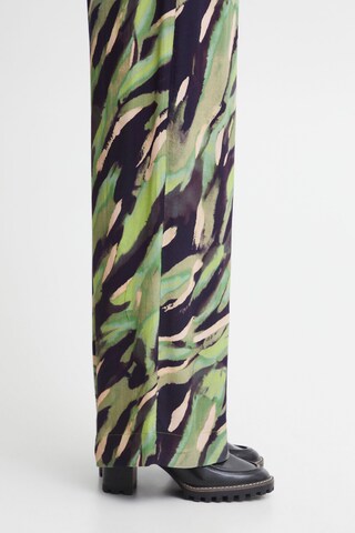 Wide Leg Pantalon 'FRKaiya' Fransa en vert