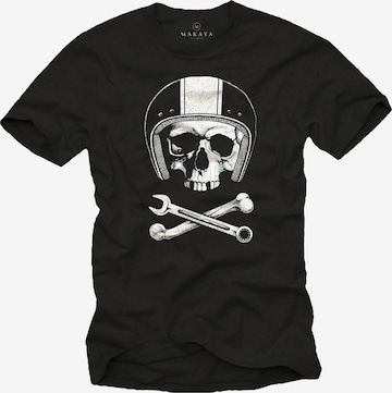 MAKAYA Shirt in Black: front