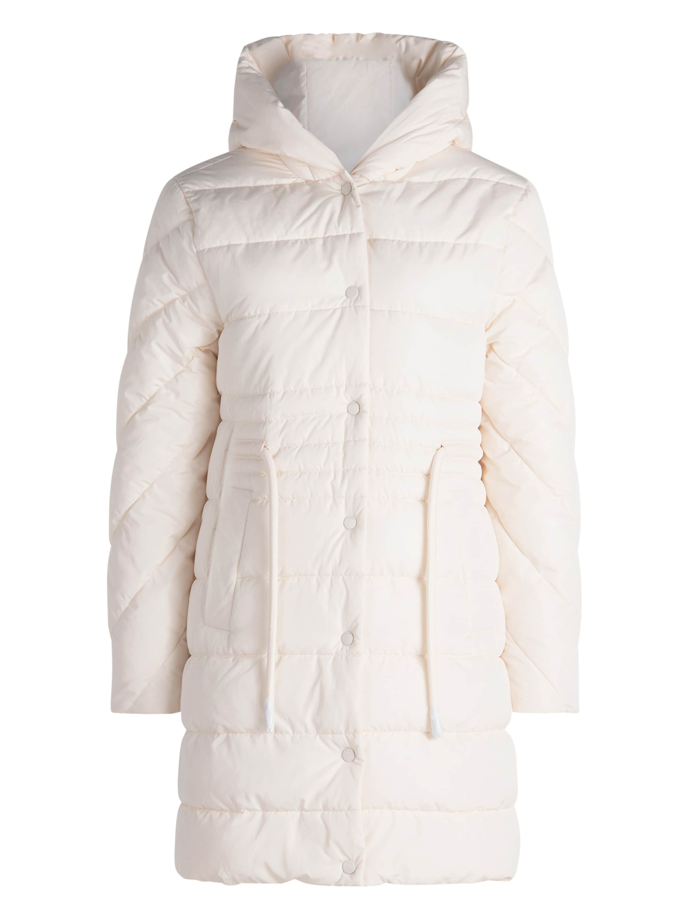 zero Tussenmantel in Wit: voorkant