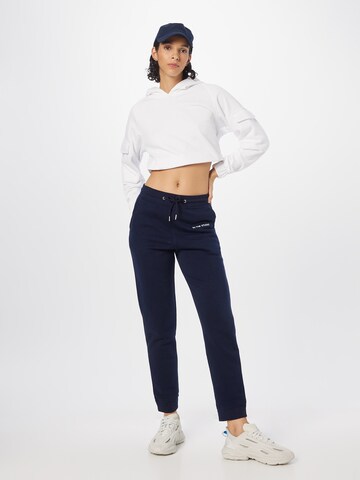 92 The Studio Tapered Broek in Blauw