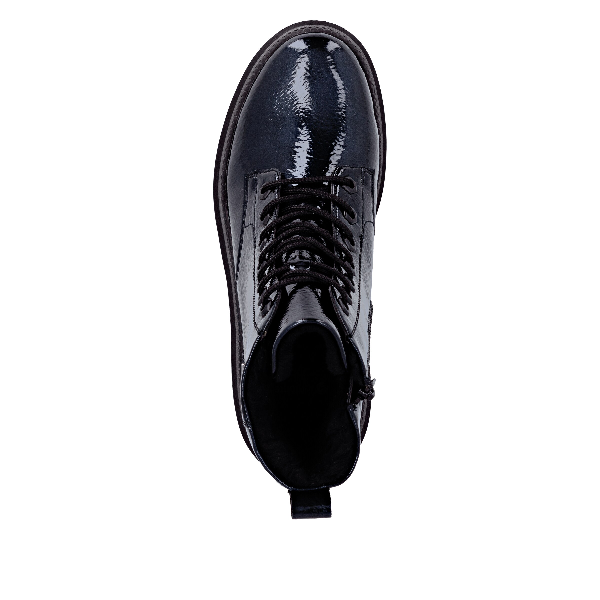 REMONTE Lace-Up Ankle Boots in Blue