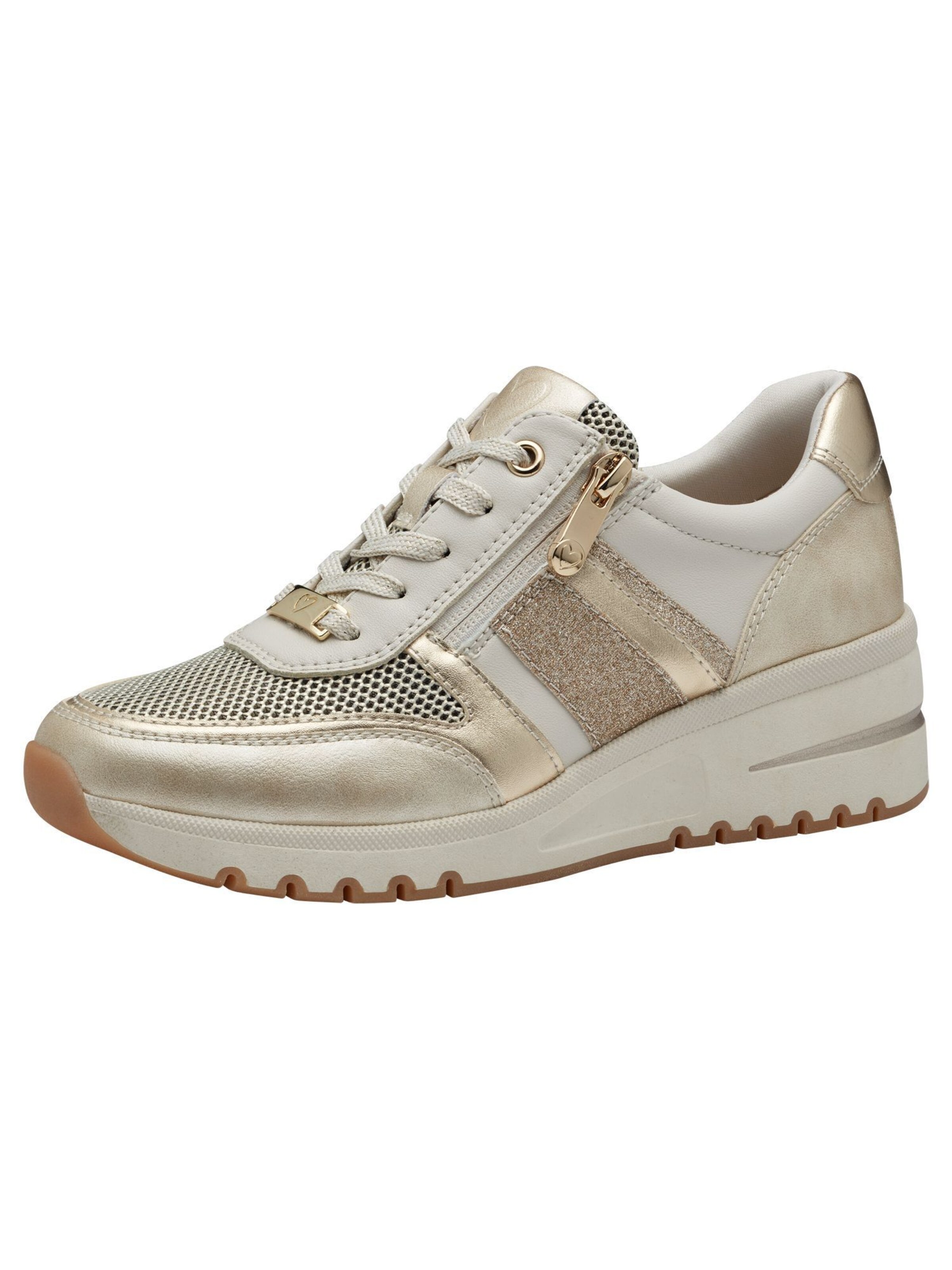 MARCO TOZZI Sneaker in Beige: Vorderseite