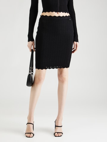 GUESS Skirt 'Pointelle Anjela' in Black: front