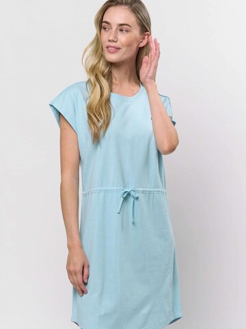 U.S. POLO ASSN. Jurk ' Ida ' in Blauw: voorkant