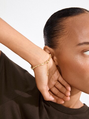 Pilgrim - Pulsera 'NOVA' en oro: frente