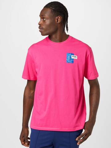 FILA T-Shirt 'TRABZON' in Pink: predná strana