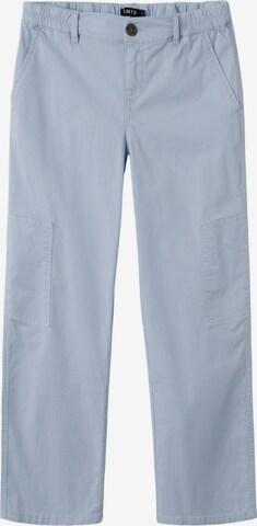 NAME IT Wide Leg Hose in Blau: predná strana